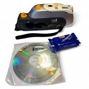 VTG y2k Polaroid i-Zone Instant Combo Camera Film ArcSoft CD NEW Open Box